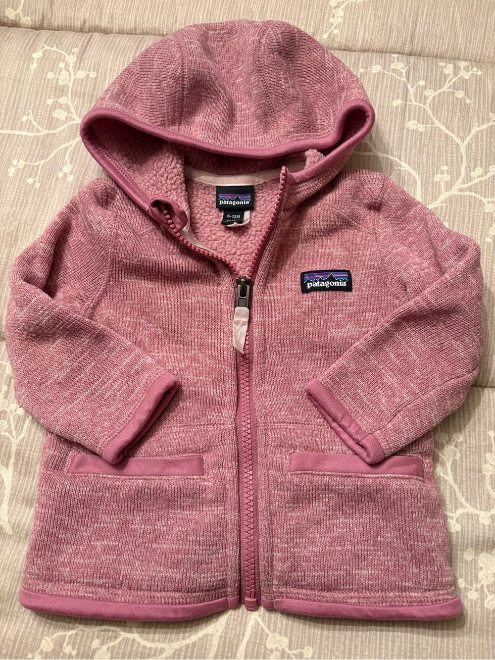 Patagonia kids zip up 6-12M